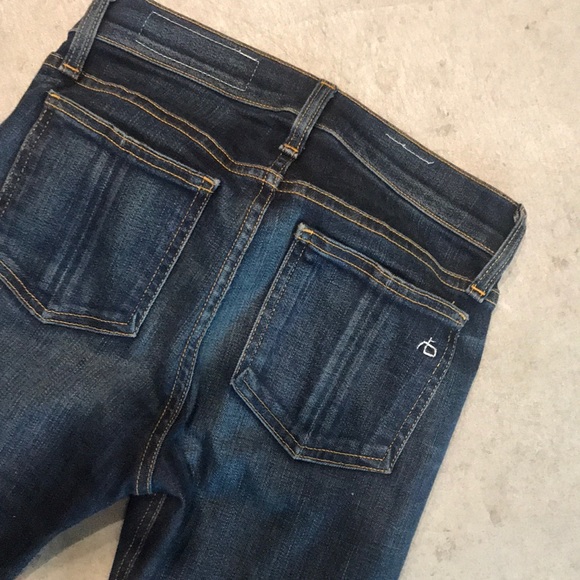 Rag & Bone High Rise Skinny Jeans - Picture 4 of 4